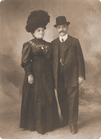 Coniugi Melegatti 1907